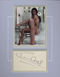 Claudia Cardinale autograph