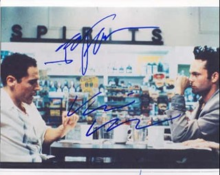 Favreau and Vaughn autograph