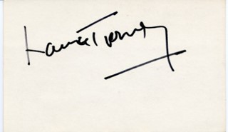 Lawrence Tierney autograph