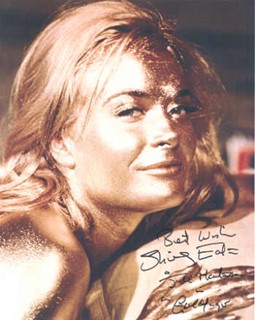 Shirley Eaton autograph