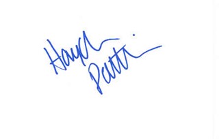 Hayden Panettiere autograph