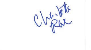 Charlotte Rae autograph