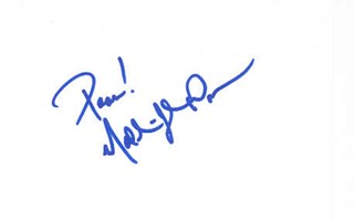 Malcolm-Jamal Warner autograph