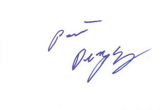 Patrick Dempsey autograph