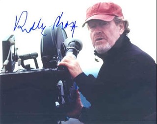 Ridley Scott autograph