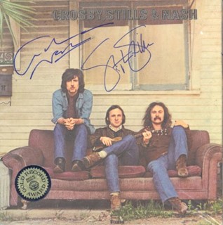 Crosby, Stills & Nash autograph