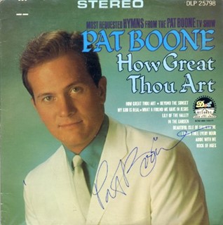 Pat Boone autograph