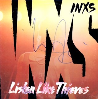 INXS autograph