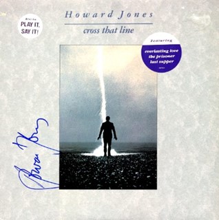 Howard Jones autograph