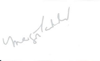 Margot Kidder autograph