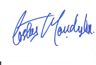 Costas Mandylor autograph