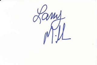 Larry Miller autograph