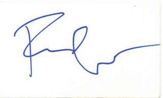 David Schwimmer autograph