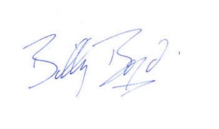 Billy Boyd autograph