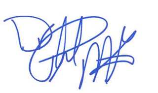 Dr. Phil McGraw autograph