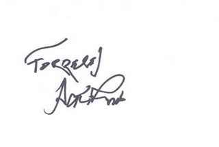 Forrest J. Ackerman autograph