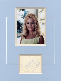 Tuesday Weld autograph