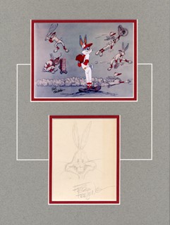 Bugs Bunny autograph