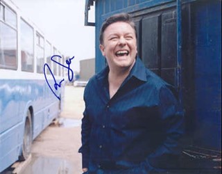 Ricky Gervais autograph