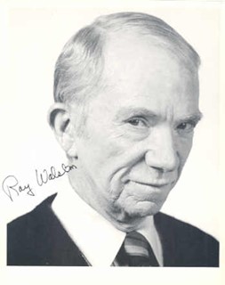 Ray Walston autograph