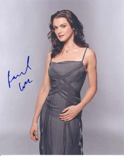 Rachel Weisz autograph