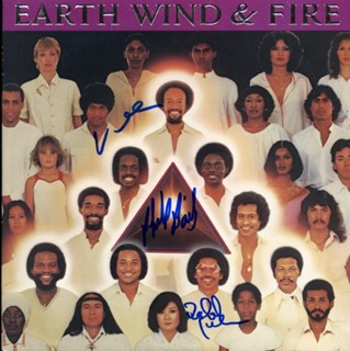 Earth, Wind, & Fire autograph