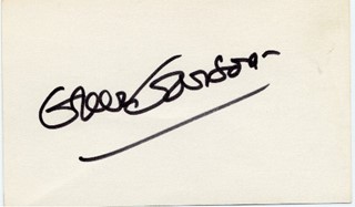 Greer Garson autograph