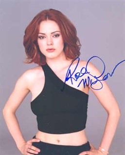 Rose McGowan autograph