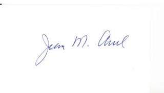 Jean M. Auel autograph