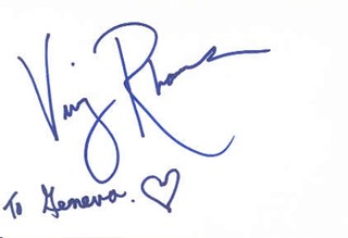 Ving Rhames autograph
