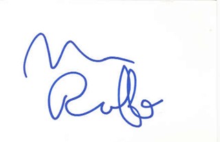 Mark Ruffalo autograph