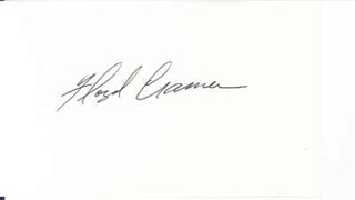 Floyd Cramer autograph