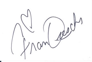 Fran Drescher autograph