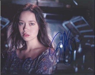 Summer Glau autograph