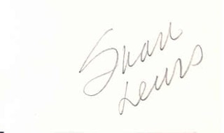 Shari Lewis autograph