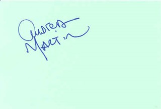 Andrea Martin autograph