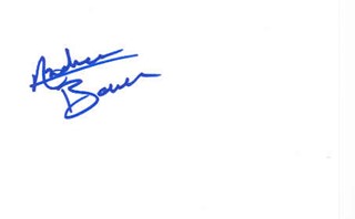 Andrea Bowen autograph