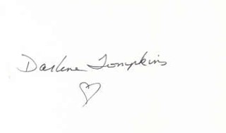 Darlene Tompkins autograph