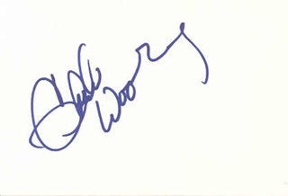 Chuck Woolery autograph