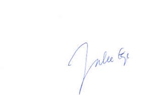 Julie Ege autograph