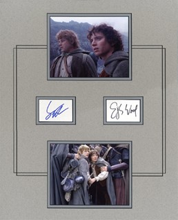Frodo and Samwise autograph