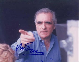 Martin Scorsese autograph