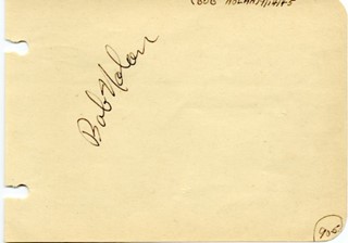 Bob Nolan autograph