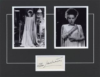 The Bride of Frankenstein autograph