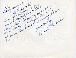 Vivian Blaine autograph