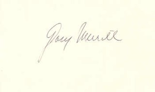 Gary Merrill autograph