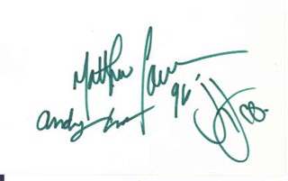 The Lawrence Brothers autograph