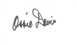 Ossie Davis autograph