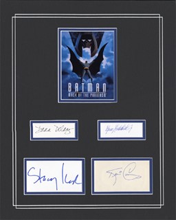 Batman Mask of the Phantasm autograph