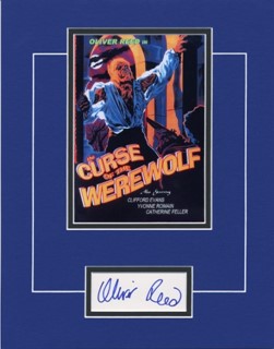The Curse of The Werewolf autograph